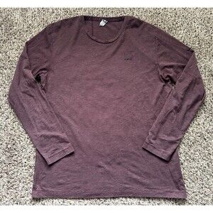 G-Star Raw Long Sleeve Shirt Mens XL Burgandy